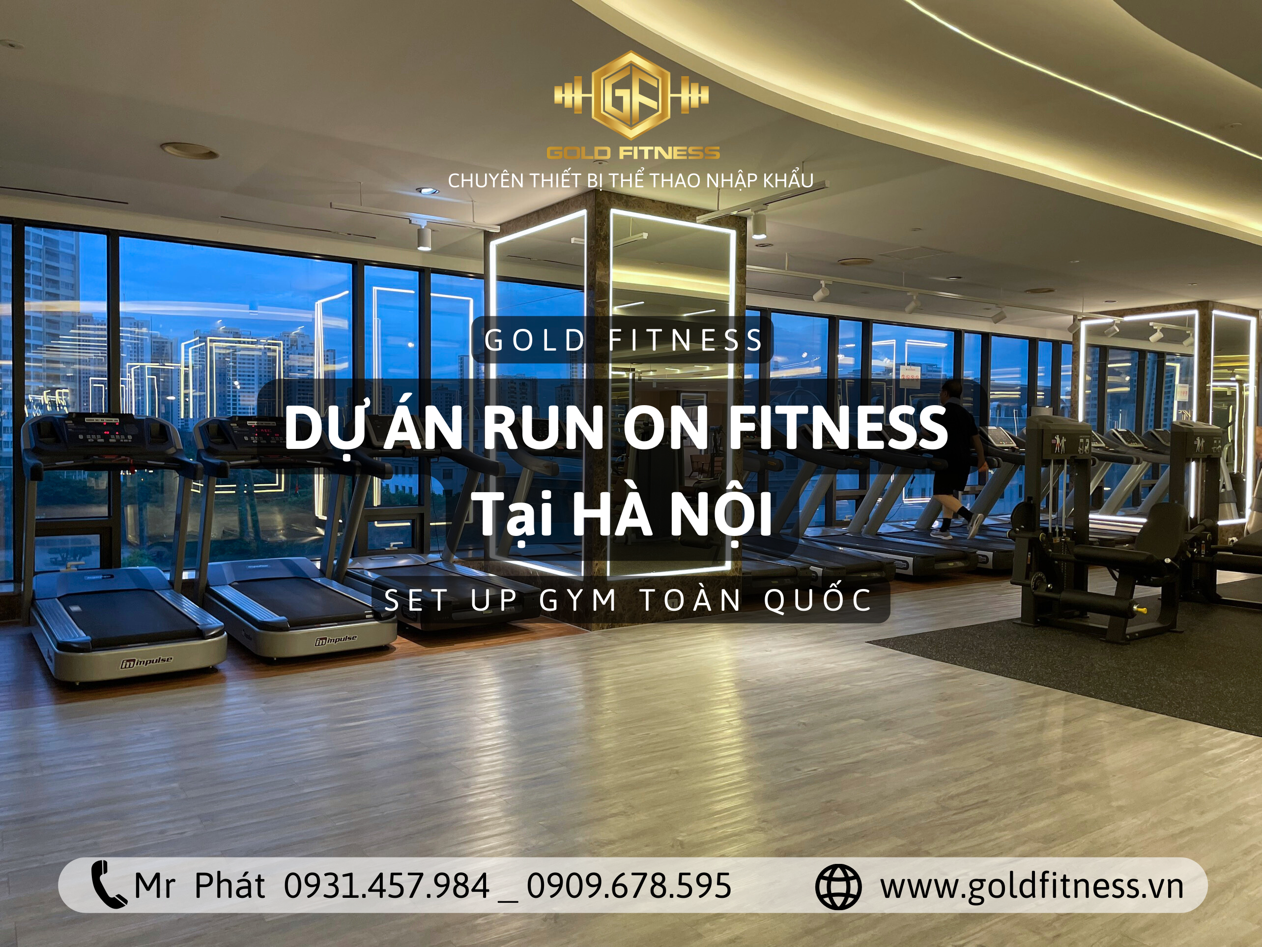 Dự Án RUN ON FITNESS Tại Grand Plaza Hà Nội