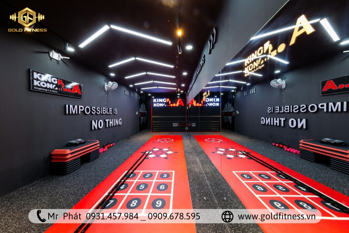 thiết kế thi công phòng tập gym chất lượng