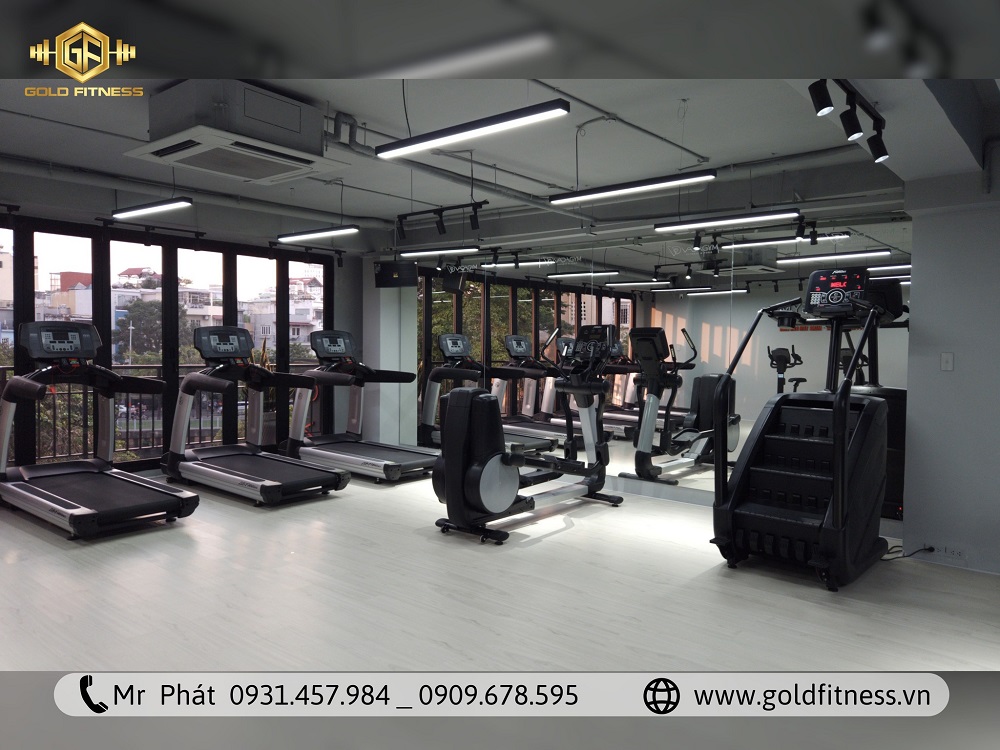 Gold Fitness thiết kế phòng gym căn hộ chuyên nghiệp, thiết bị nhập khẩu