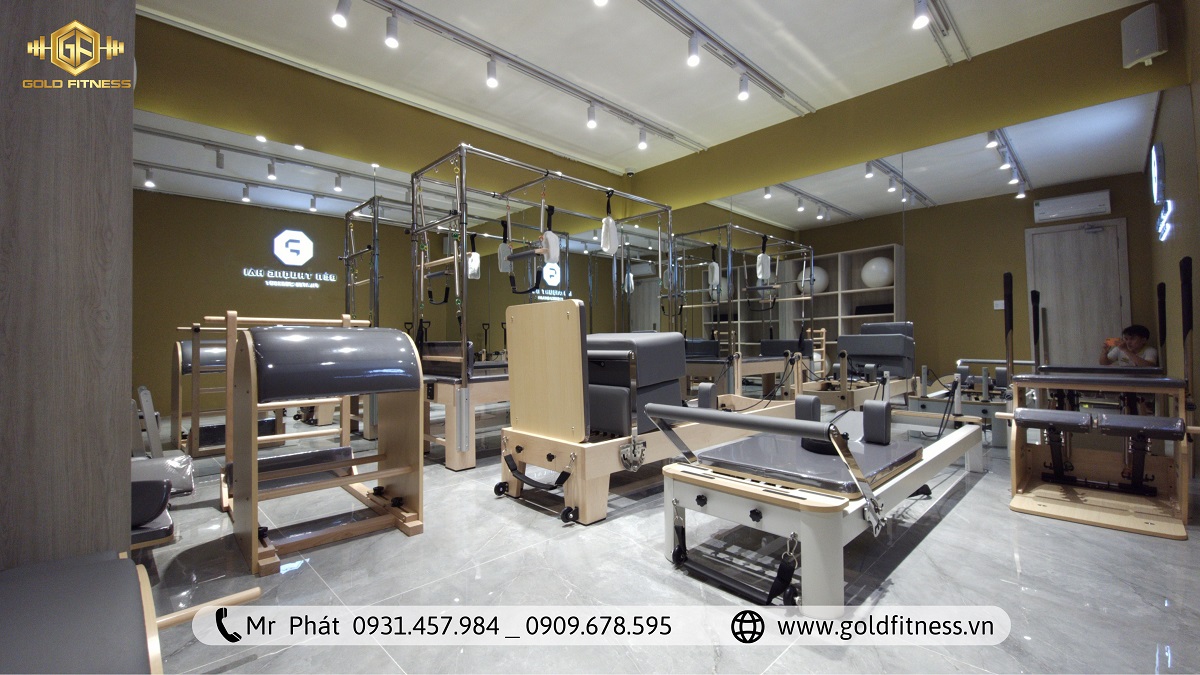 thiết kế phòng gym đảm bảo uy tín Goldfitness