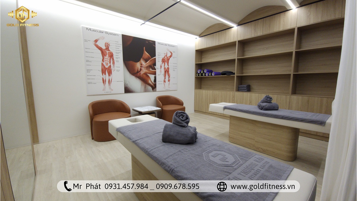 thiết kế phòng gym kết hợp spa uy tín
