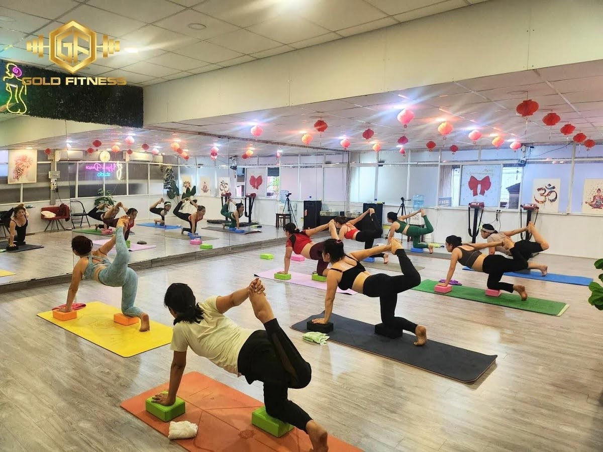 GoldFitness - Đơn vị thiết kế phòng tập yoga đẳng cấp GoldFitness - Đơn vị thiết kế phòng tập yoga đẳng cấp