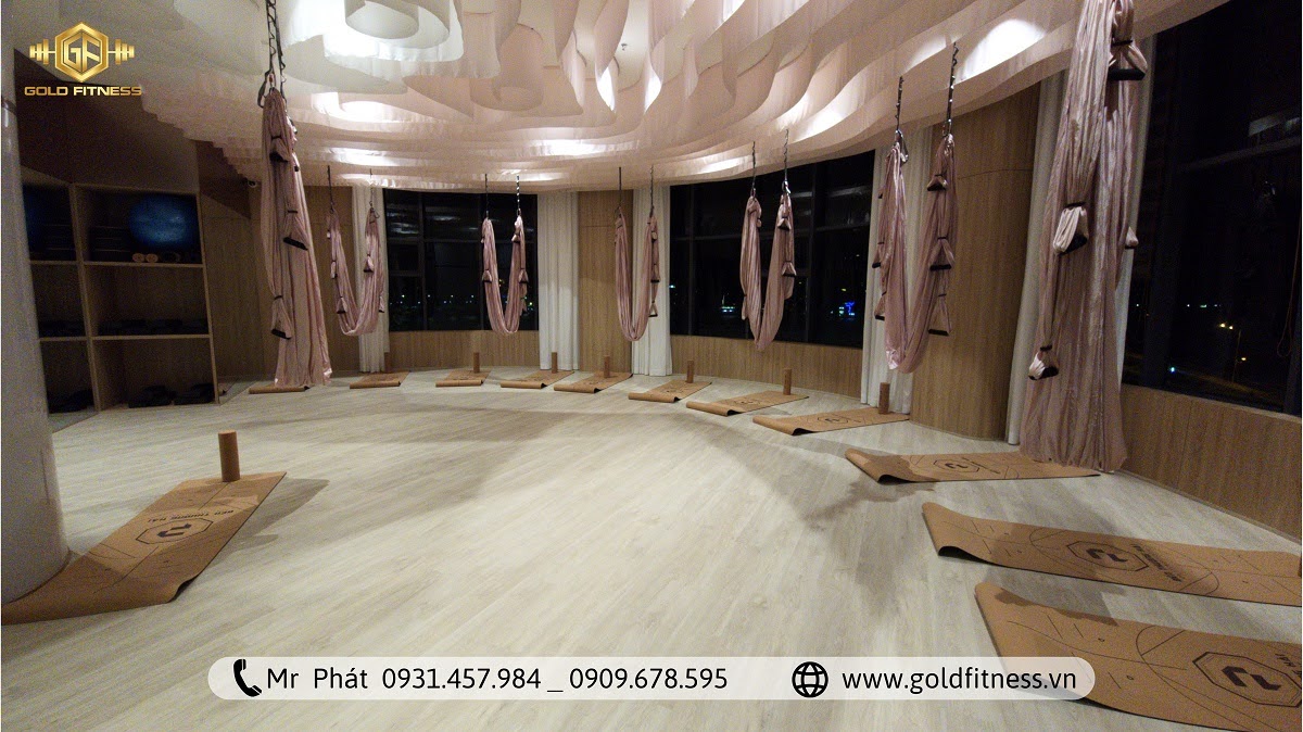 GoldFitness - Đơn vị thiết kế phòng tập yoga tại nhà 