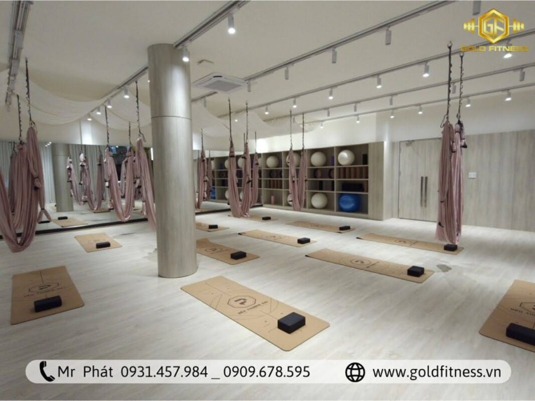 kích thước phòng tập yoga