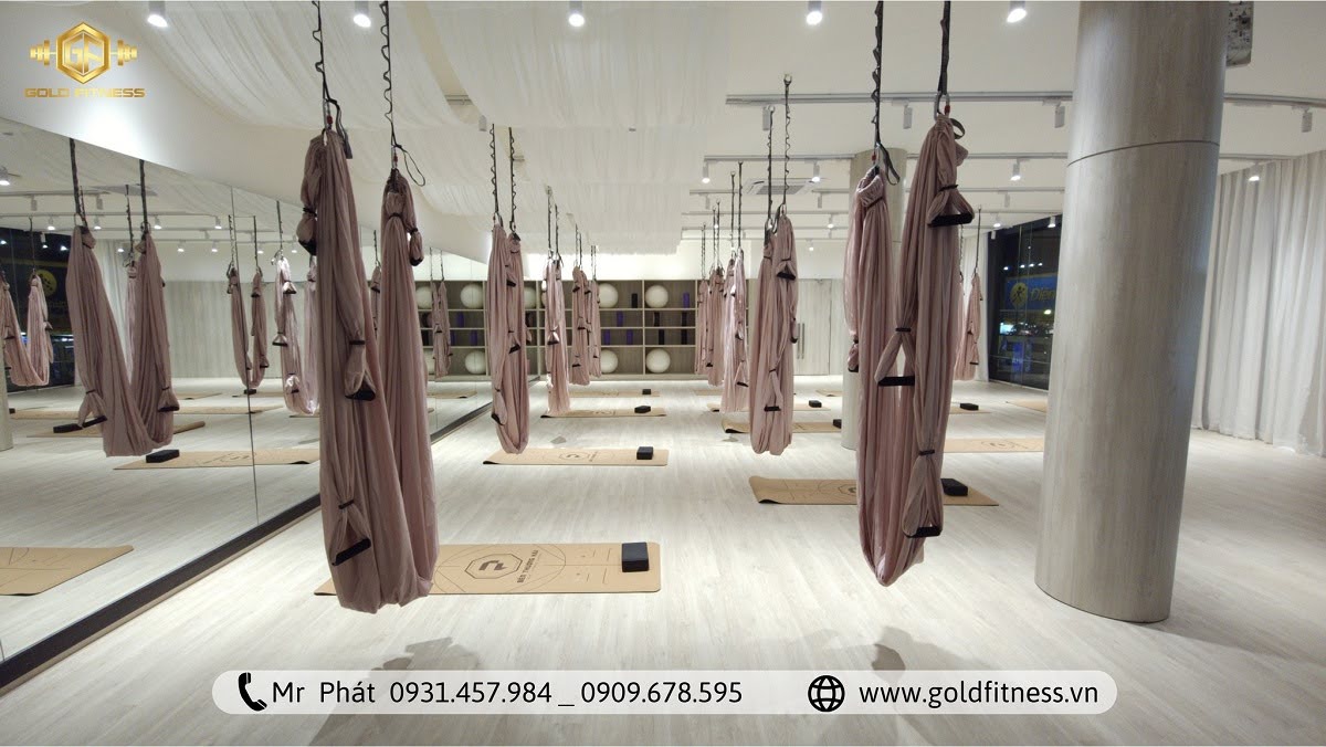 GoldFitness - Đơn vị thiết kế phòng tập yoga HCM đẳng cấp