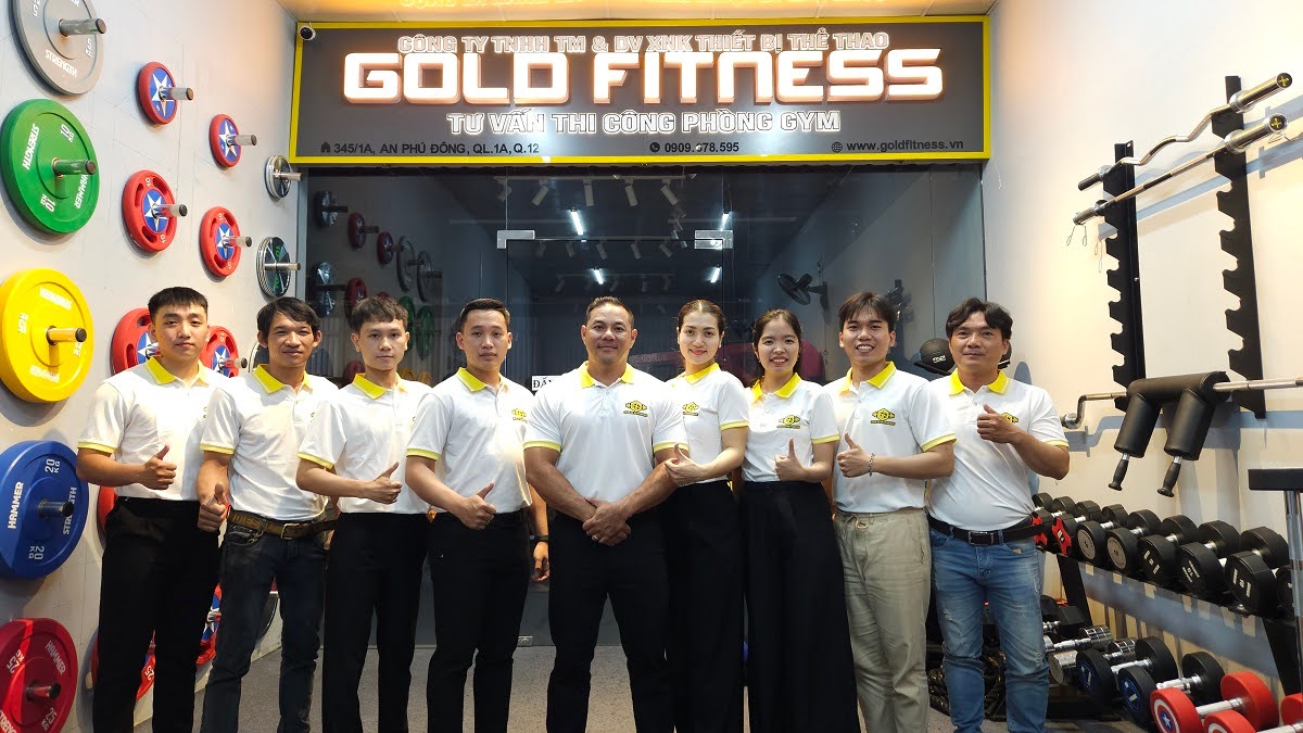 GoldFitness - Đối tác setup phòng tập gym Việt Nam chuyên nghiệp GoldFitness - Đối tác setup phòng tập gym Việt Nam chuyên nghiệp