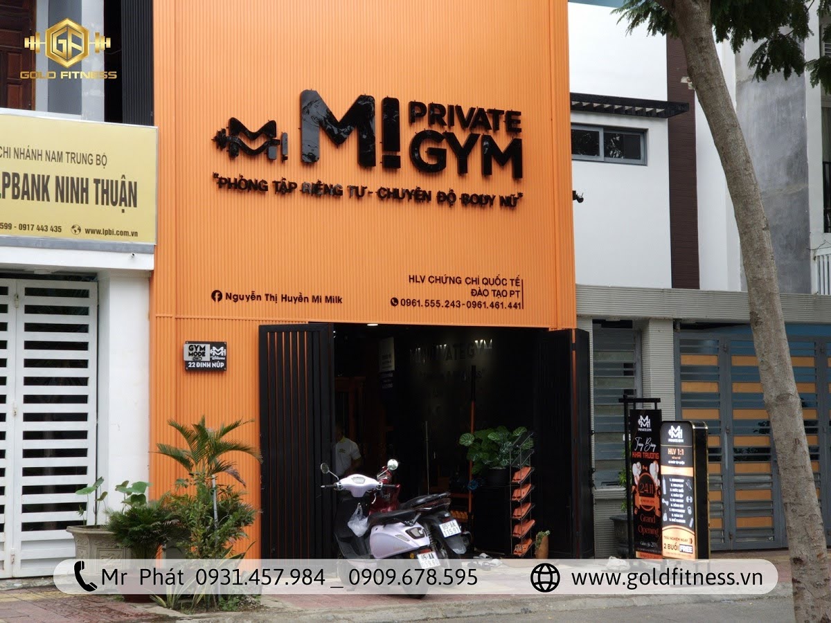 Setup phòng gym private không còn phải lo chờ đợi.