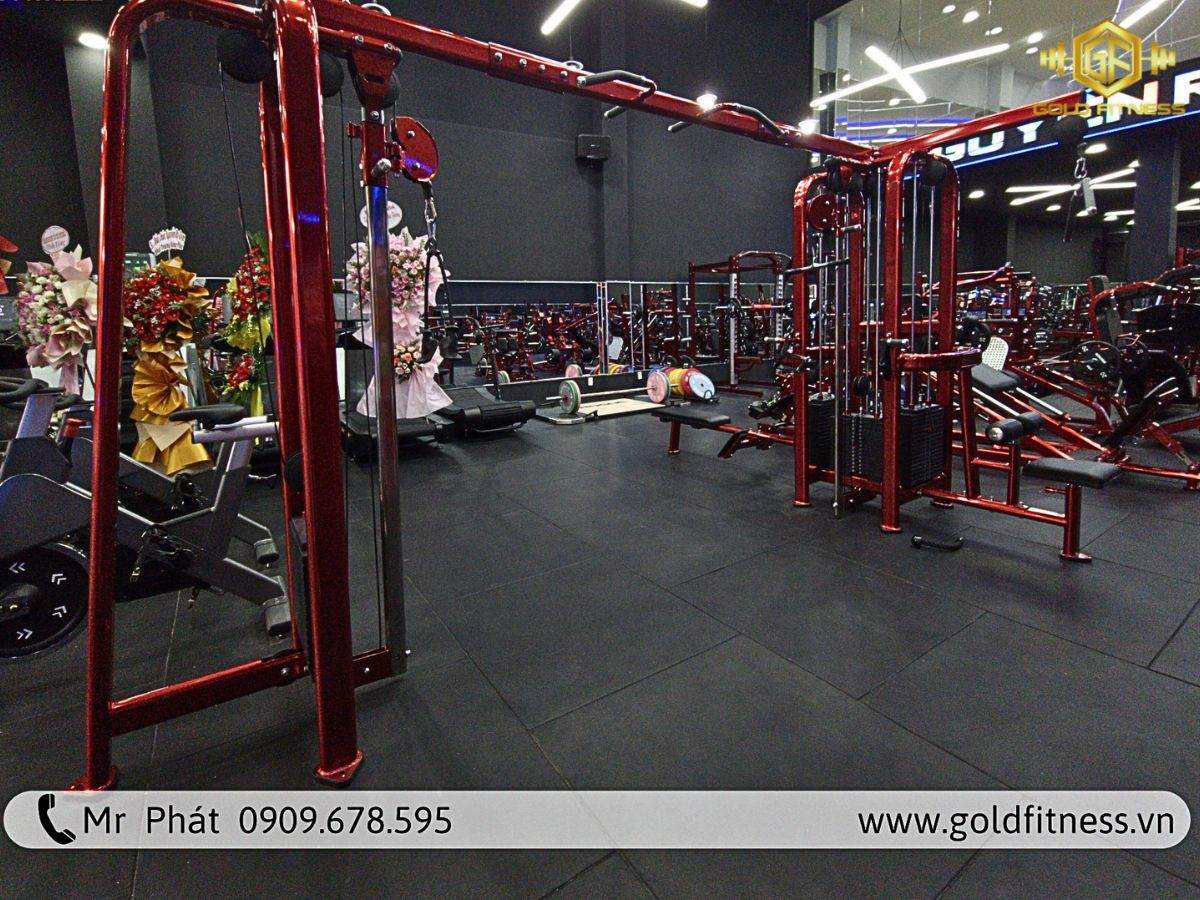 Cải tạo phòng gym cũ xuống cấp