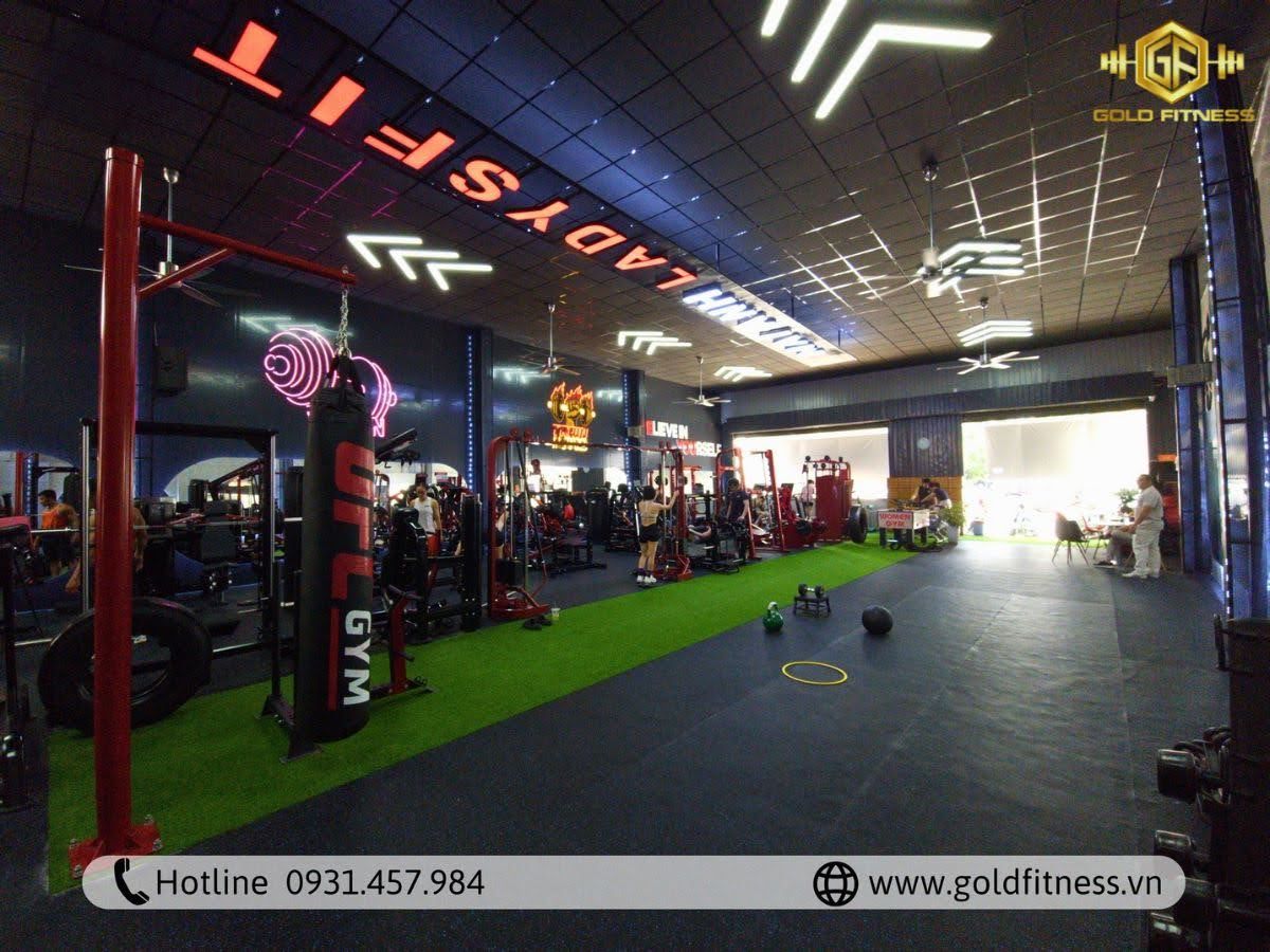 thi công sàn cao su phòng gym