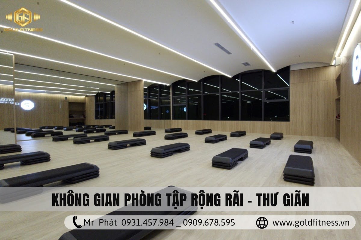 không gian thư giãn tại phòng gym