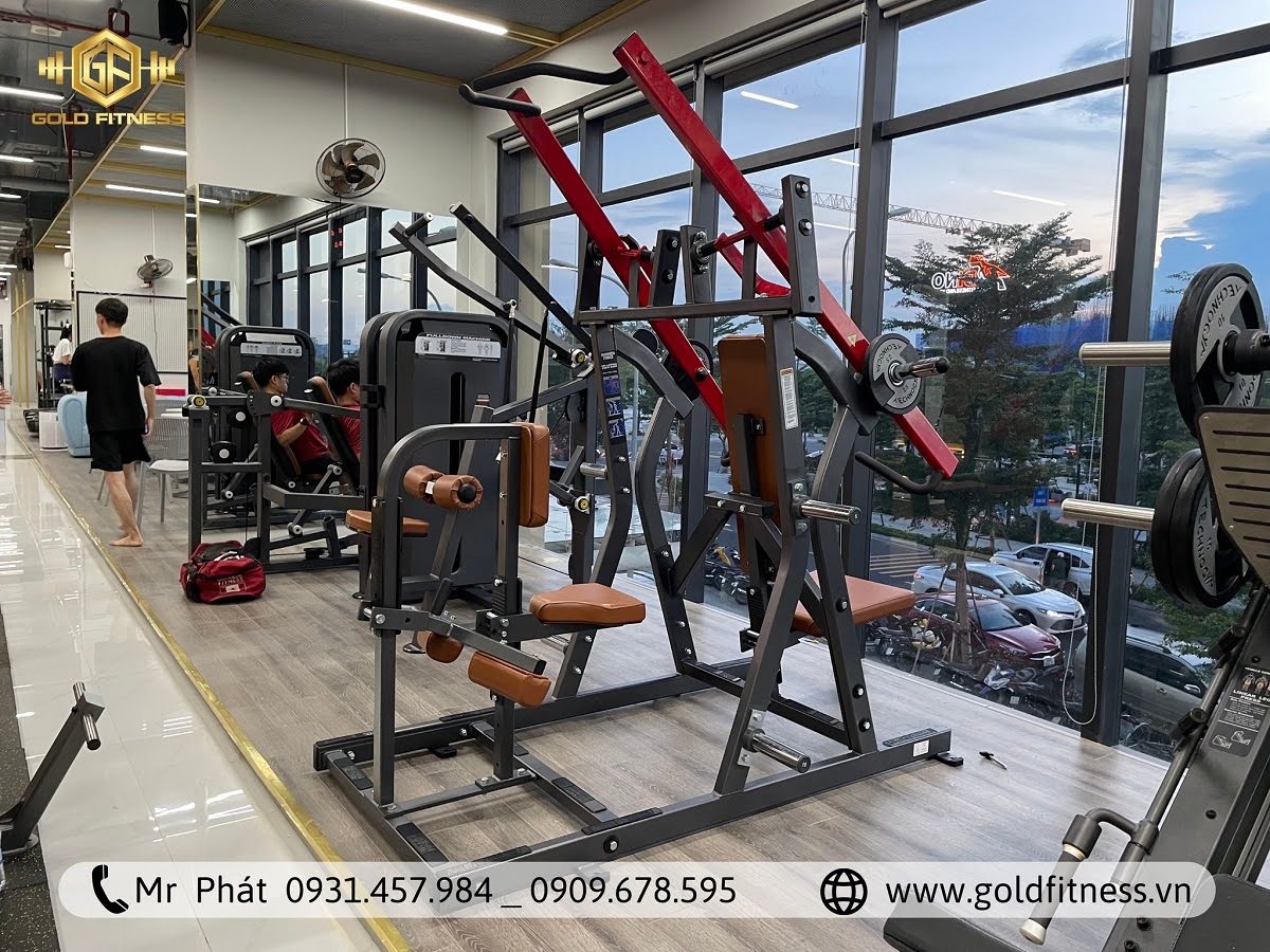 Setup phòng gym Outdoor Resort