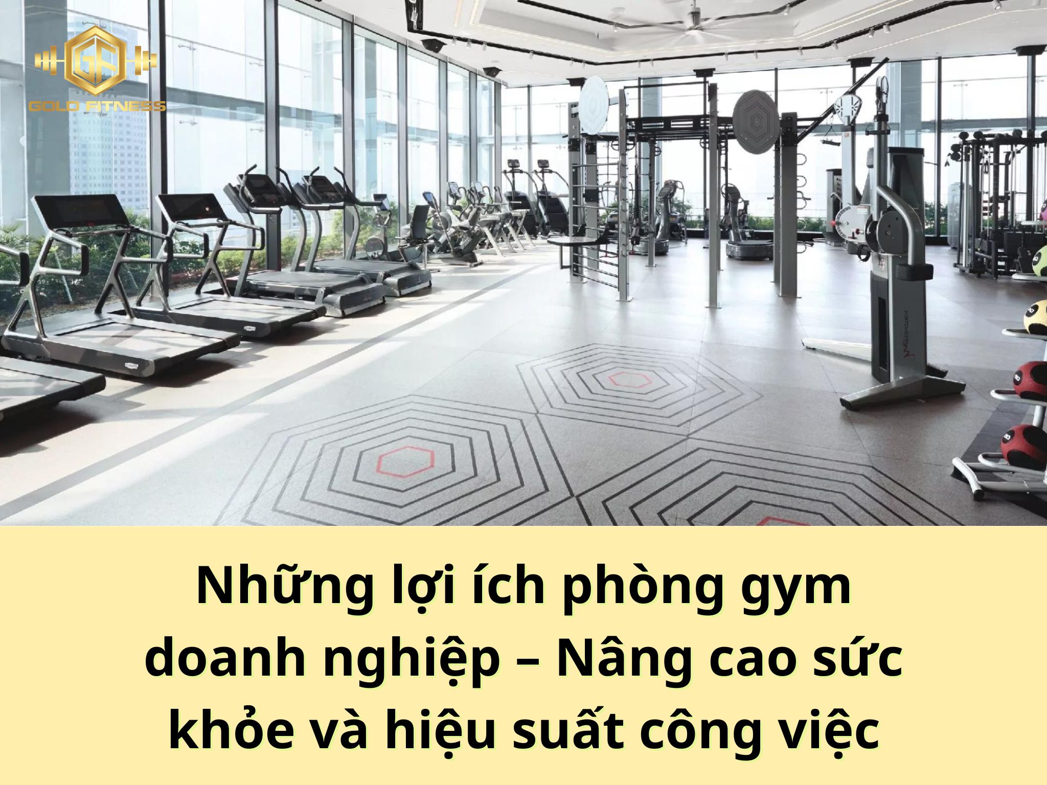 Những lợi ích phòng gym doanh nghiệp