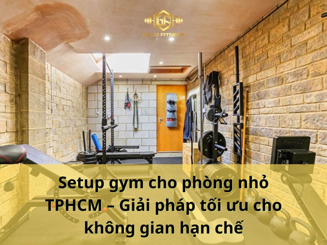 Setup gym cho phòng nhỏ TPHCM – Giải pháp tối ưu cho không gian kinh doanh hạn chế