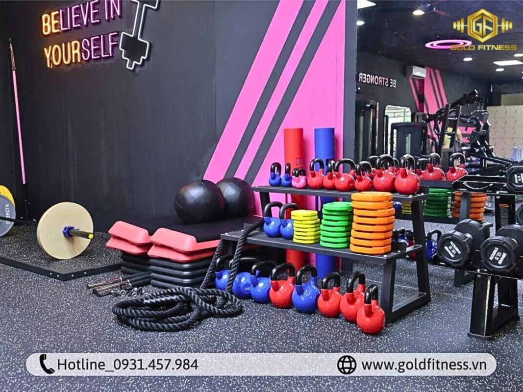 thiết bị phòng tập gym cao cấp hiện đại