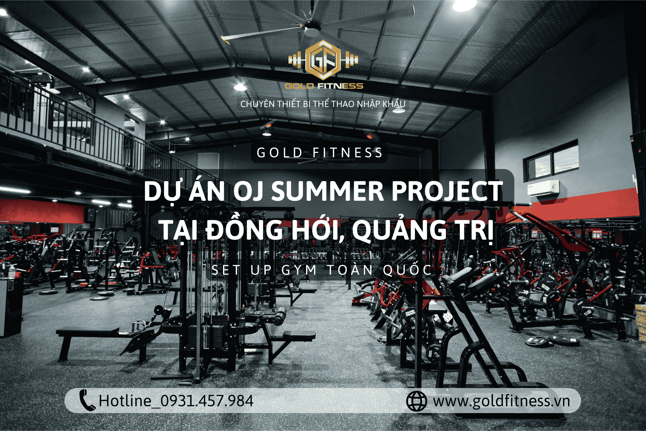 setup phòng gym