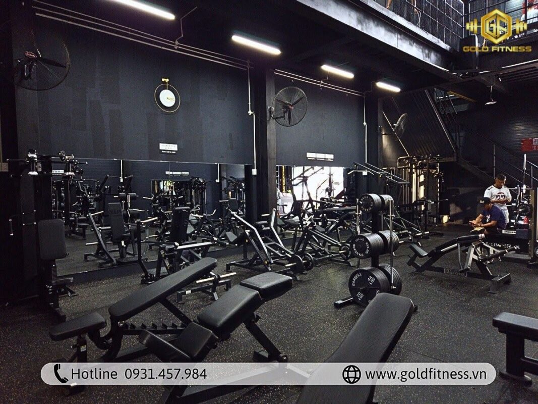 thiết kế layout phòng gym