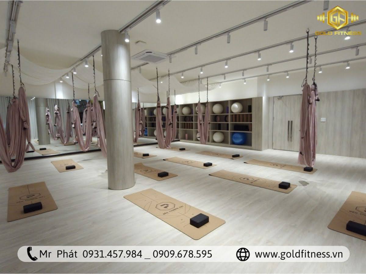 kích thước phòng tập yoga